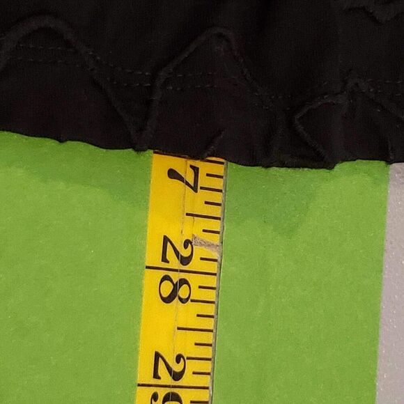 Chicos Sweatshirt Pullover Size 3 US XL Black Floral Puff LS Stretch Knit - Picture 8 of 9